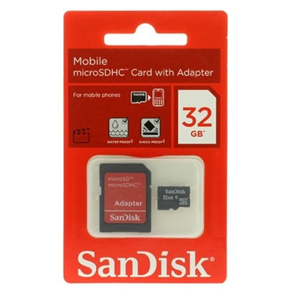 CARTÃO DE MEMÓRIA SANDISK 32GB